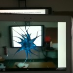Augmented Reality im Klassenzimmer im Einsatz mit Tablet und Interactive Whiteboard
